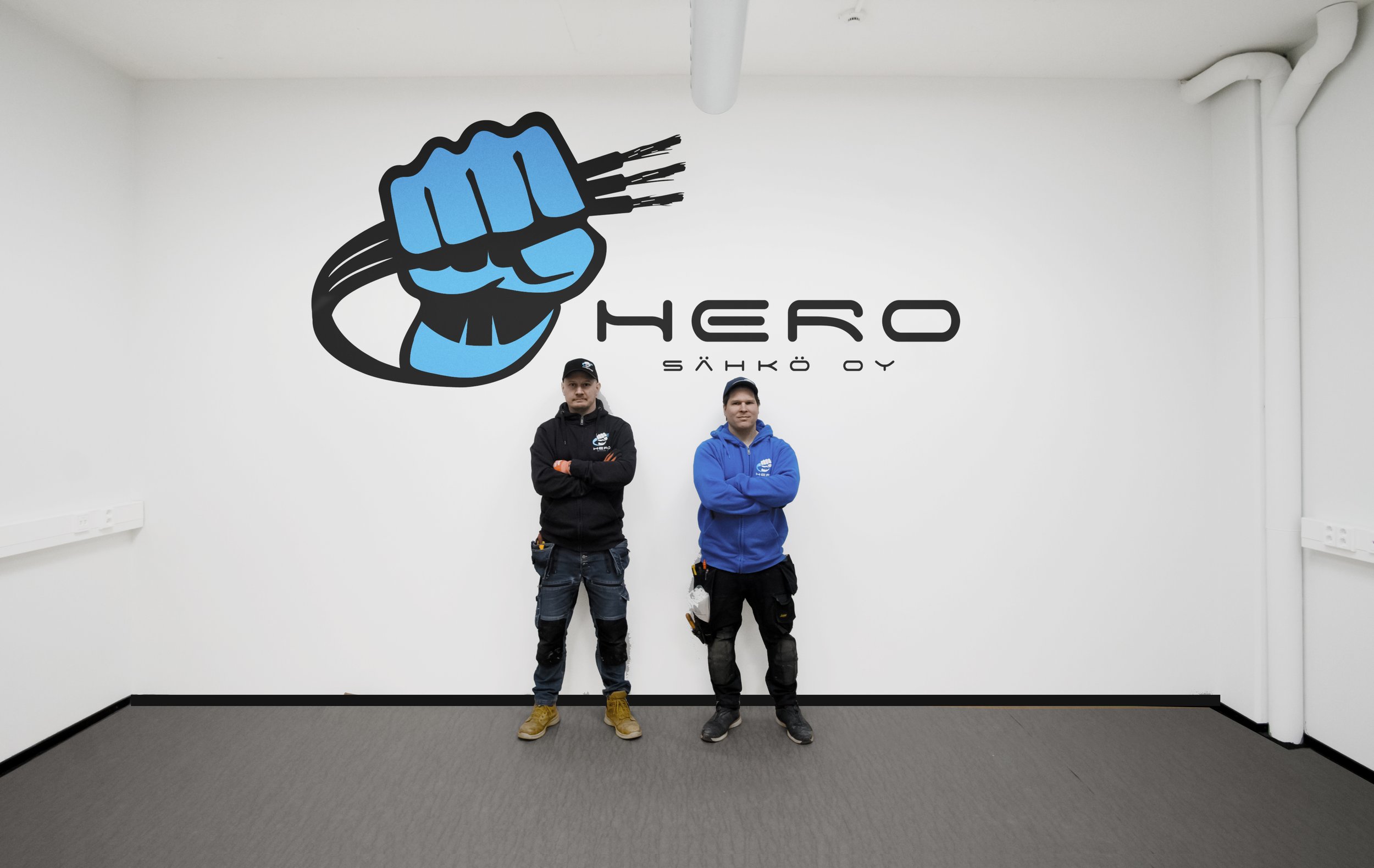 Hero-Sähkö Oy:n tiimi kuva