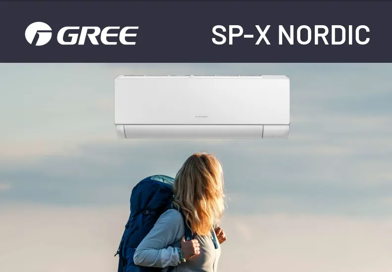 Gree SP-X Nordic ilmalämpöpumppu